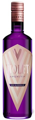 Violet Aperitif Alkoholfrei | fruchtig-herb aus Traube, Grapefruit, Rhabarber | leichter, alkoholfreier Genuss | Ideal als alkoholfreier Spritz, Longdrink und Cocktail Basis (1 x 0,7L)