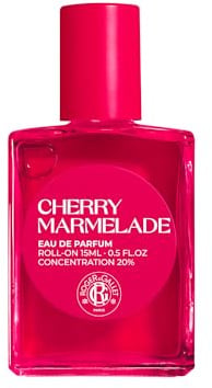 RogerGallet - Cherry Marmelade - Eau de parfum aux Notes de Cerise, Pivoine et Gelée de Framboise - Maxi Intensité Concentration 20% - Fragrance Gourmande et Fruitée Good Vibes - Format Roll-On Nomad