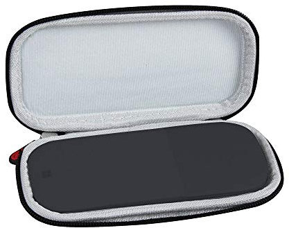 Hermitshell Difficile EVA Voyage Noire Cas pour Microsoft Souris Arc Edition Surface Bluetooth