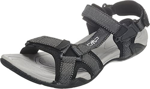 CMP Herren Hamal Riemchensandalen, Schwarz, 41 EU