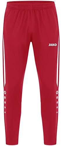 JAKO Power Trainingshose Kids rotweiss, 140 Kinder