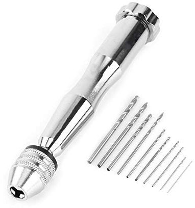 FTVOGUE Ampia gamma di afferra, accessori per utensili elettrici set di punte per trapano mandrino a mano con 10 punte per trapano HHS strumento di perforazione per legno