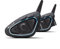Midland BTX2 Pro S LR Double C1414.03, Bluetooth-Kommunikationssystem für Motorradfahrer, IPX6 Wasserdichtes Headset, Geräuschunterdrückung, bis 8 Personen, 23h Akku, 1,6 km