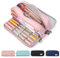 MaomaoyMaomaoyu Large Storage Pencil Case with 3 Compartments for Girls and Boys, Big Capacity Aesthetic Pencil Bag 3 Deckers for School Supplies,Pink