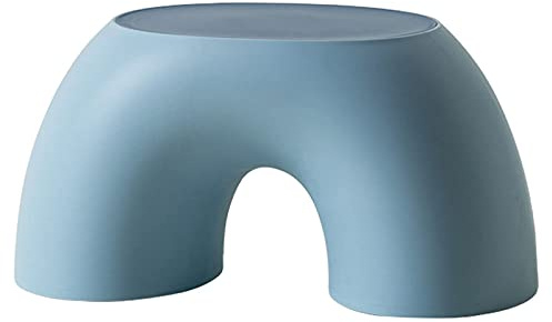 Petit banc arc-en-ciel semi-anneau pour la maison et l'intérieur - Tabouret pour enfants - Repose-pieds - Meuble tabouret jouet - Chaises pour enfants pour chambre d'enfant - Chaise de chambre