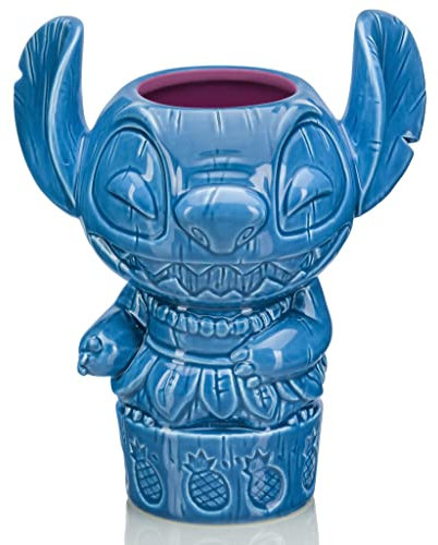 Disney Geeki Tikis Lilo & Stitch Hula Stitch Ceramic Mug | Holds 20 onzas