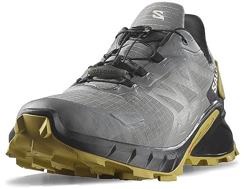 Salomon Supercross 4 GTX M Sportschuhe Herren Wanderschuh Grau Wandern, Schuhgröße:EUR 43 | UK 9