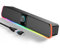 BUSP-HYY Computer Speakers - Wired USB Powered Bluetooth Computer Sound Bar with RGB & Volume Knob, HiFi Stereo Portable Gaming Sound Bar Speaker for Desktop Monitor, PC, Laptop, Tablets, Mac Air/Pro