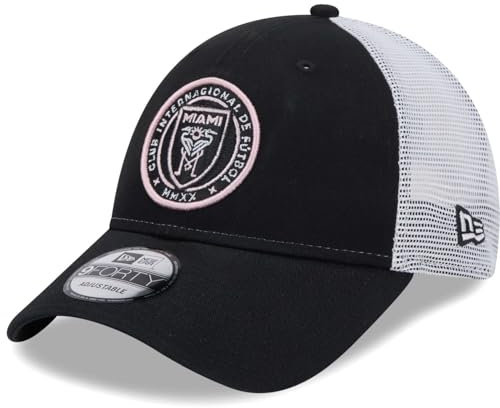 New Era 9Forty Trucker Cap - MLS Inter Miami schwarz