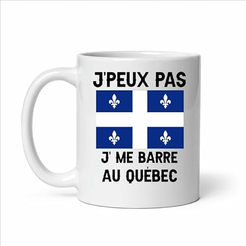 Mug je peux pas je barre au Québec voyage vacances Tasse Québec