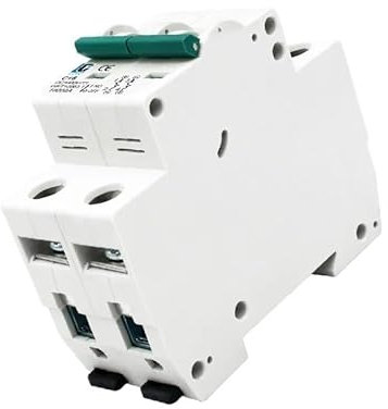 Disjoncteur,Disjoncteur Différentiel Interrupteur de transfert automatique solaire 1000 V CC, disjoncteur de câblage, connecteur photovoltaïque, interrupteur différentiel, mini disjoncteur CC 2P Atorc