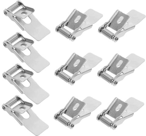 MUSISALY 10Stücke Federclips für Deckenleuchten Hochbelastbare Klemmen für Downlights Einfache Installation für Verschiedene