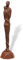aubaho Skulptur Statue Figur Liebespaar Liebe Paar Hochzeit Eisen Garten 67cm (e)
