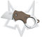 FOX - FX.536CB - Couteau Mini-Ta Marron