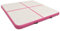 vidaXL Gymnastikmatte Aufblasbar mit Pumpe Turnmatte Tumbling Matte Training Fitnessmatte Yogamatte Trainingsmatte 200x200x20cm PVC Rosa