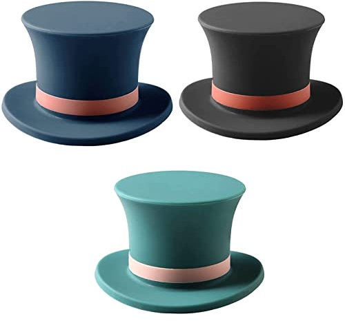 LAIYOHO 3Pcs Silicone Funny Red Wine Stopper Novelty Stoppers Reusable Bottle Sealer for Wine Champagne Soda
