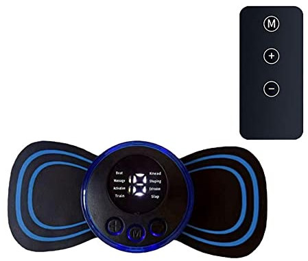 EMS Cervical Massage Pad, Mini Nackenmassagegerät Cervical Massage Pads Schmerzlinderung Ladetyp