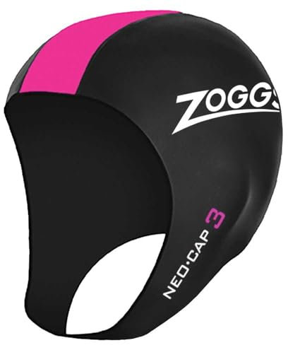 Zoggs Neo 3 Cap schwarz/pink