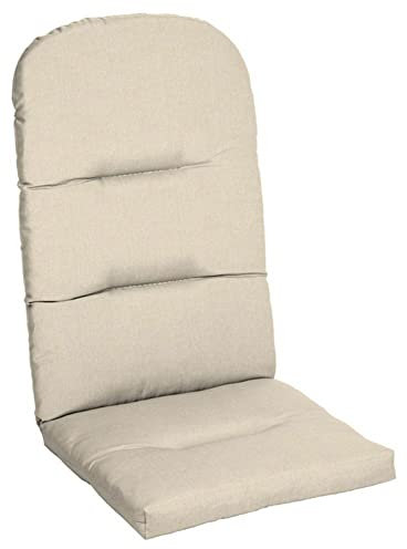 YBLANDRV Schaukelstuhl Auflage Outdoor, Kissen Fuir Rattan Schaukelstuhl, Gartenstuhlauflagen Hochlehner Wasserabweisend, für Gartenstuhl GartenmöBel Gesteppt (Beige)