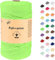 3mm x 200m Makramee Garn, Baumwollgarn, Macrame Kordel für Basteln, Pflanzenbügel,Hell Gras-Grün