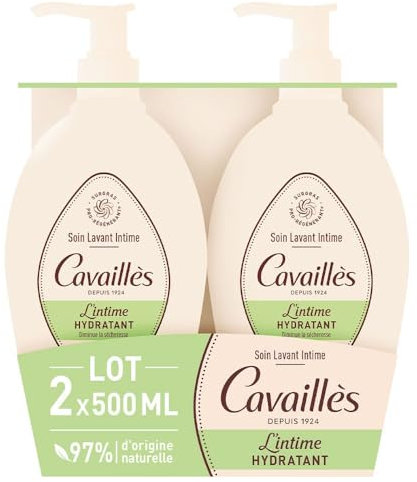 Rogé Cavaillès Intime Soin Lavant Hydratant Sécheresse 2x500ml