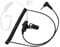 BLISCENTLY Acoustic Tube Listen-Only Earpiece for 2-Way Radio (3.5mm) - Clear Acoustic Coil Tube Earbud Audio Kit Compatible with Two-Way Radios, Transceivers, and Radio Speaker Mics Jacks - Black