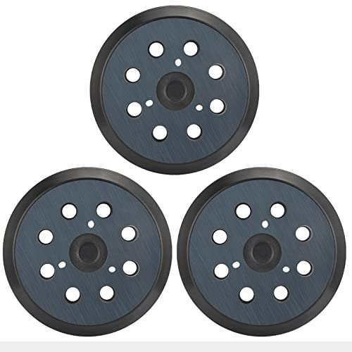 Cuscinetti di ricambio per levigatrice orbitale Dewalt, confezione da 3 pezzi, 5 pollici, 8 fori, per levigatrice orbitale DeWalt DW420 DW421 DW422 DW423 DW426 D26451
