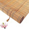 GeRRiT Retro Bambus Rollo, 50-300cm Breit, 100-280cm Lang Fenster Rollo aus Bambus für Innen, bambusjalousien Rollläden Mit Haken, für Fenster und Türen, Anpassbar, WxH: 150X100CM
