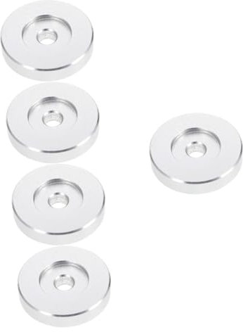 Uonlytech 5pezzi Adattatore Per Dischi Vinile Da Accessorio Per Giradischi Compatibile Con Dischi Design Leggero e Compatto Per Playback Di Alta Qualità