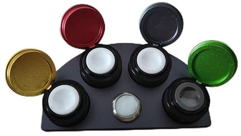 iFutniew 1 outil de réparation de montre – Support en fonte d'huile à 4 trous pour huilier d'huile de montre multicolore pour huiles horlogères et réparations de montres, multicolore