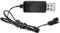 Vdaxvme Câble d'alimentation USB 3,7 V 500 mA pour batterie au lithium SM2P Câble de charge USB pour voiture télécommandée