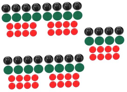 TOYANDONA 10sätze Ersatzteile Für EIS-Hockey-Pucks Und Zubehör Für Air-Hockey-tische Blaue Und Rote Pucks Ergänzung Für Spielspaß