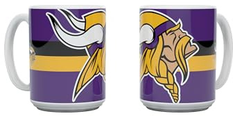 Vikings NFL Tasse Becher Kaffeetasse Mug ** Triple Logo ** 450 ml