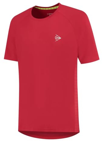 Dunlop Sports Herren Club Mens Crew Tee Tennis-Shirt (1er Pack)