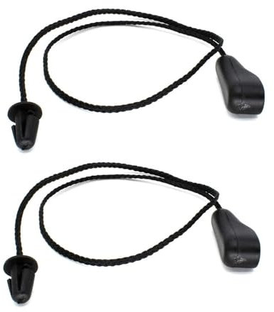 Auto Hutablagen Schnur Paar Hintere Kofferraumablage Paketschnur Gurtschnur Für For&d Für C-MAX 2004–2007 2008 2009 2010 Tonneau-Ablage Laderaumabdeckung Lift-Clips