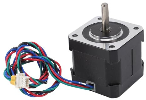 Luocute 3D -Drucker X -Achsen Stepper -Motor für Nema17 17HTNC4204Z 0,9 Grad 2 Phase 1,68a 0,35 N.mm 40 -mm -Schrittmotor mit 350 -mm -Kabel für 3D -Drucker und Roboteranwendungen