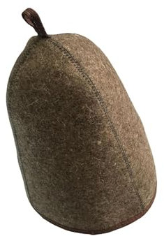 KIXZSAZ Stylish 3mm Thick Banya Sauna Hat Bath House Shower Unisex