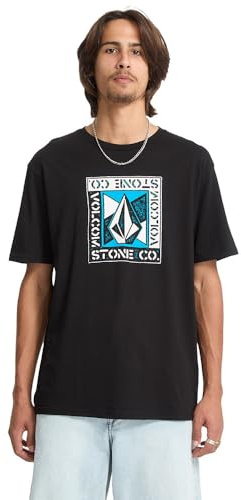 Volcom Angle Iron Short Sleeve T-Shirt M Black