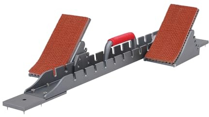 JAYEUW Startblock friidrott startblock 45°/55°/65°/75° justerbar & 55 cm max spännvidd högkvalitativa startblock av aluminium, multifunktionellt startblock för plastspår