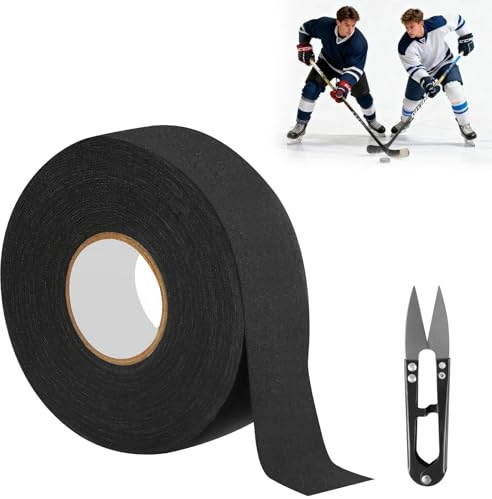 APXEL Grip Finishing Tape, Hockey Stick Tape | Easy Tear Racquet Overgrip Securing Tape for Ice Hockey Golf Tennis Squash Badminton Baseball Skipping Rope