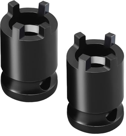 Winkelschleifer Schraubenschlüssel Aufsatz 1/2 Zoll Stecknuss Adapter Schraubenschlüssel für schnurlose Schlaggeräte Ringe Schlitz Design Winkelschleifer Schraubenschlüssel