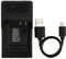DMW-BCG10 USB Chargeur pour Panasonic Lumix DMC-TZ10, DMC-TZ20, DMC-TZ22, DMC-TZ6, DMC-TZ7, DMC-TZ8, DMC-ZR1, DMC-ZR3, DMC-ZS1, DMC-ZS3, DMC-ZS5, DMC-ZS7, DMC-ZX1, DMC-ZX3 Caméra et Plus