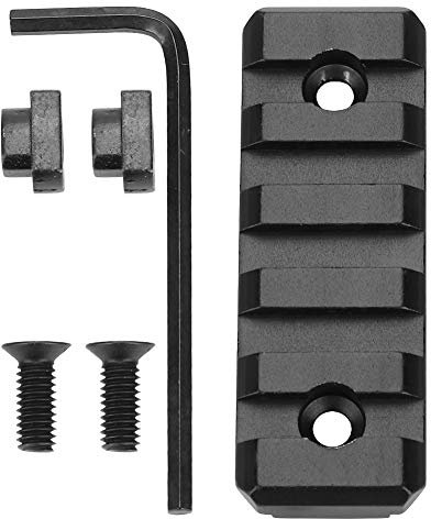 OKBY Picatinny-Schiene - Schienenabschnitt 3/5/9/11 Metall-Picatinny / Weaver-Schienenset-Zubehör ( Größe : 5-slot )