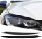FZZ Parts Parts Schwarz Optik Böser Blick Scheinwerfer Blende Rahnen Abdeckung Passend Für Golf 7 MK7 Nicht passend für das Facelift Model ab 2017