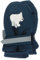 Sterntaler Unisex Kinder Daumen Eisbär Fäustlinge, Marine, 2