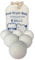 Wool Dryer Balls XL Size, Reusable Natural Fabric Softener for Laundry, 100% Organic Wool, Baby Safe, Replaces Dryer Sheets, Reduces Clothing Wrinkles, Anti Static Cling. (Pack of 6)