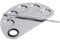Tsathoggua Professional Makeup Palette And Spatula, Upgrade Mixing Make Up Palette, Stainless Steel Cosmetic Palette With Spatula For Mixing Makeup Cosmetics Or Nail Art