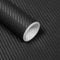 Lypumso 3D Black Carbon Fiber Vinyl Wrap with Air Release Technology, Matte Black Wraps Vinyl Sheet Decoration Self Adhesive Car Moto Stickers for Car Exterior Interior Protection Film 1ft x 5ft