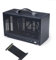 MININGEEK MiniNeo S400 Tragbares Mini-ITX-Gehäuse, 10 l, mit fortschrittlichem, belüftetem Panel, Typ-C-USB3.0-Anschlüsse, Dreifach-Slot-GPU, Kabelmanagementsystem, mit PCIe 3.0 16X Riser-Kabel