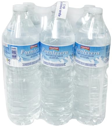 Gourmet Marca Blanca Agua Mineral, 6 x 1.5L